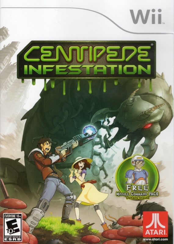 Centipede: Infestation box art for Wii